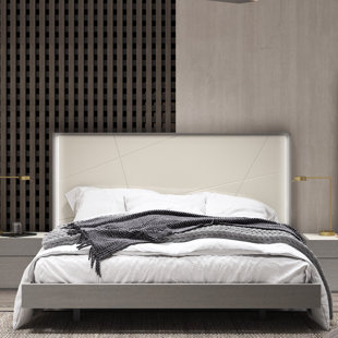 J&M FURNITURE Sintra Upholstered Platform Bed