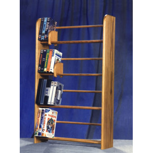 REBRILLIANT 160 DVD Dowel Multimedia Storage Rack