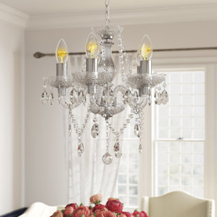 ROSDORF PARK Xan 5-Light Candle Style Chandelier