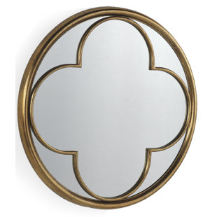 OPHELIA & CO. Krafton Round Metal Wall Mirror