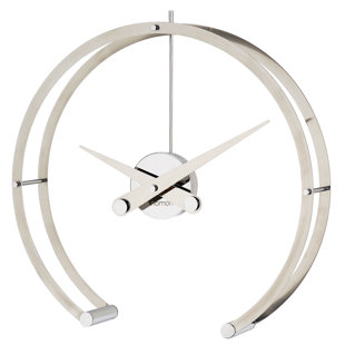 NOMON Omega Modern & Contemporary Analog Metal Quartz Movement / Crystal Tabletop Clock