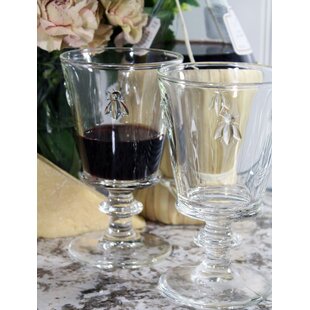 LA ROCHERE Napoleon Bee 12oz. Glass Set (Set of 6)