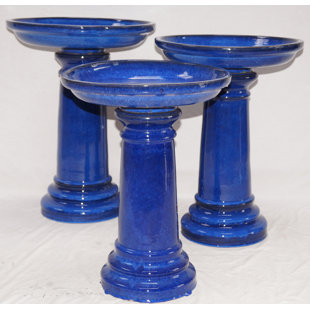 WORLD SOURCE PARTNERS Ceramic Birdbath
