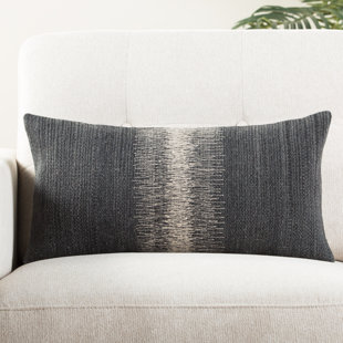 LANGLEY STREET® Hartzog Embroidered Wool Blend Throw Pillow