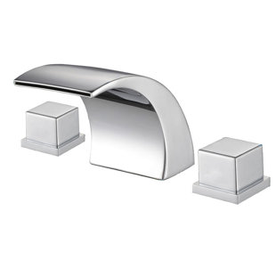 SUMERAIN INTERNATIONAL GROUP Widespread 2-handle Bathroom Faucet