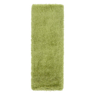 ROSDORF PARK Beatty Shiny Shaggy Green Rug
