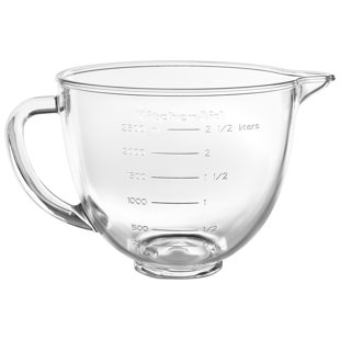 KitchenAid® 3.5 Quart Tilt-Head Glass Bowl