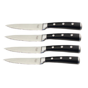 BergHOFF International Classico Stainless Steel Steak Knives, Set of 4