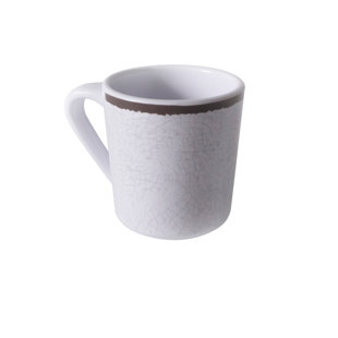 ELITE GLOBAL SOLUTIONS Mojave 14 oz. Vintage Melamine Teacup (Set of 6)