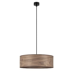 SOTTO LUCE Tsuri 1 - Light Black Drum Pendant