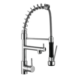 BELFRY KITCHEN Phelan Kitchen Mixer Pull Down Single Lever Monobloc Tap with Hand Spray