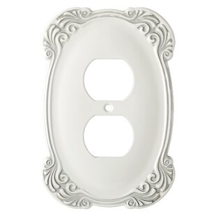 FRANKLIN BRASS Arboresque 1-Gang Duplex Outlet Wall Plate