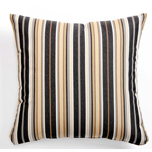 SOUTH SEA RATTAN Foster Striped Indoor/Outdoor Throw Pillow