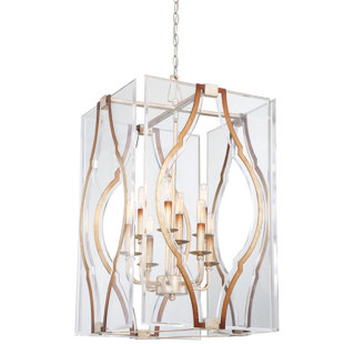 METROPOLITAN BY MINKA Brenton Cove 6 - Light Dimmable Square / Rectangle Chandelier
