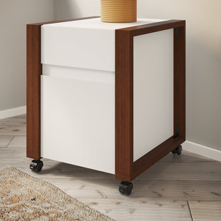 KATHY IRELAND HOME BY BUSH FURNITURE Voss 2-Drawer Mobile Vertical Filing Cabinet