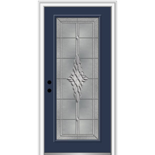 VERONA HOME DESIGN Grace 80'' Fiberglass Front Entry Doors