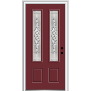MMI DOOR 36'' x 80'' Fiberglass Front Entry Doors