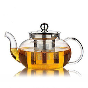 Winston Porter Trogdon Glass Teapot