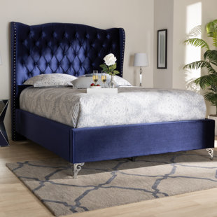 ROSDORF PARK Naylor Upholstered Wingback Bed