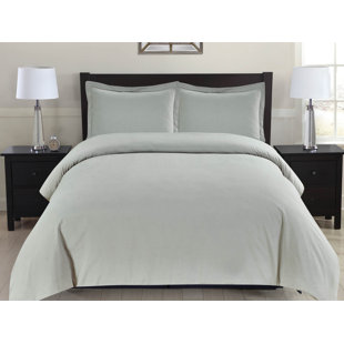 PAARIZAAT Microsuede Duvet Cover Set