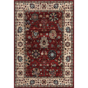 CANORA GREY Sproule Performance Red/Beige Rug