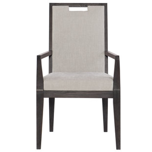 BERNHARDT Decorage Upholstered Arm Chair in Beige