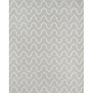 ERIN GATES BY MOMENI Langdon Handmade Flatweave Wool Gray Rug