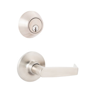 SURE-LOC HARDWARE Door Lever with Commercial Hardware Rosette