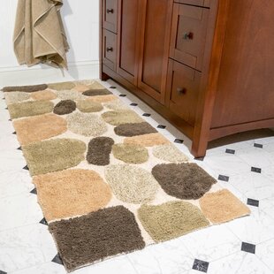 EBERN DESIGNS Creline Cotton Blend Bath Rug