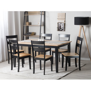 BRAYDEN STUDIO Essgruppe Stiefel mit 6 Stühlen