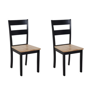 BRAMBLY COTTAGE Esszimmerstuhl-Set Tattnall aus Massivholz (Set besteht aus 2)