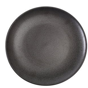 YANCO Diamond 10.5'' Porcelain China Dinner Plate (Set of 12)