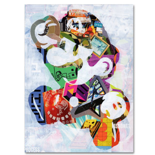 TRADEMARK FINE ART Artpoptart " Mario " by Artpoptart