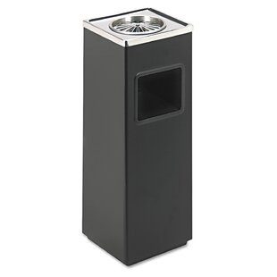 SAFCO PRODUCTS COMPANY 3-Gal Ash 'N Trash Square Sandless Urn