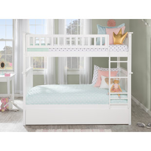 VIV + RAE™ Blaisdell Twin Over Twin Solid Wood Bunk Bed with Trundle