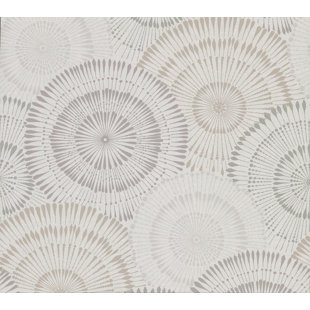 DAKOTA FIELDS Tanesha Howe Medallions 33' L x 21" W Wallpaper Roll