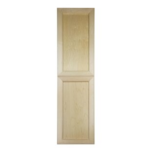 TIMBER TREE CABINETS 14" W x 44" H x 3.5" D Solid Wood Wall Mounted Bathroom Cabinet