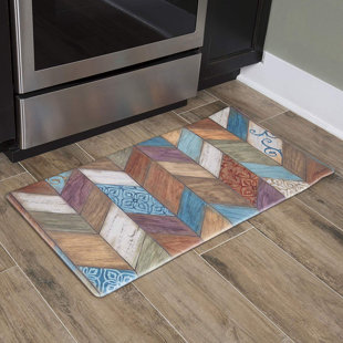 FLEUR DE LIS LIVING Weston Anti Fatigue Embossed Kitchen Mat
