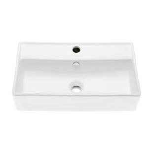 SWISS MADISON Claire 22" Rectangle Wall-Mount Bathroom Sink