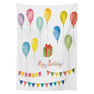 THE PARTY AISLE Tischdecke Birthday