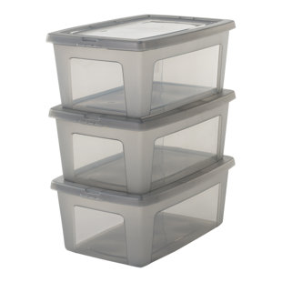 IRIS Modular 11 L Plastic Storage Box (Set of 3)