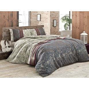 SPIRITHOME Percale Duvet Cover Set