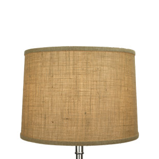 FENCHEL SHADES 10" H x 14" W Empire Lamp Shade - (Spider Attachment) in Burlap Natural