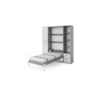 EBERN DESIGNS Bator European Single (90 x 200cm) Murphy Bed