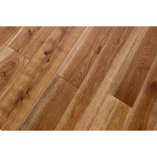 GOLDEN STATE FLOORS Craftsman Hickory 5/8" Thick x 7-1/2" Wide Engineered Hardwood Flooring
