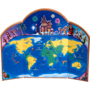 THE HOLIDAY AISLE® Advent Calendar Christmas Around the World