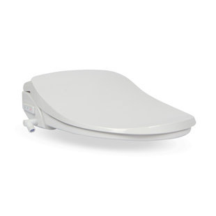 ALPHA BIDET Elongated Toilet Seat Bidet