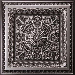 FROMPLAINTOBEAUTIFULINHOURS La Scala 2 Ft. Drop-In or Glue-Up PVC Ceiling Tile (Set of 10)