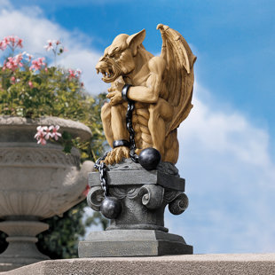 DESIGN TOSCANO Statue Drache Gargoyle