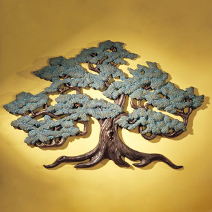 DESIGN TOSCANO Handmade Landscape & Nature Wall Decor on Resin